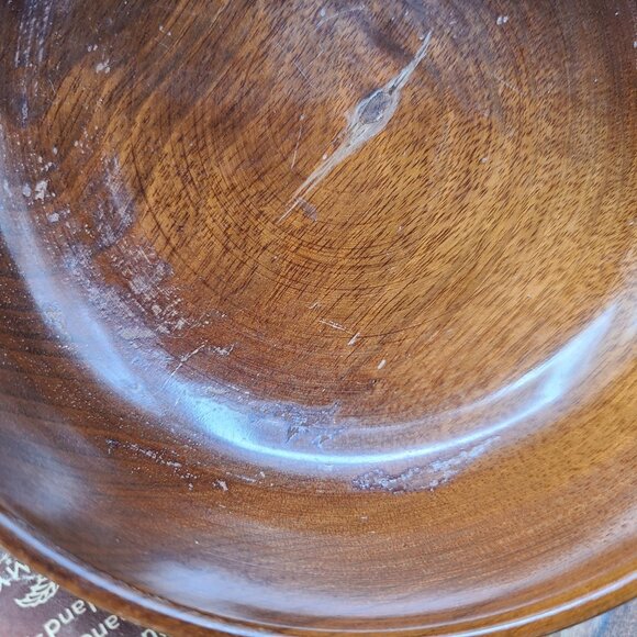 Lot 4 Vintage Myrtlewood Bowls Myrtle Craft Studios Oregon 5" For Refinishing - Picture 7 of 14